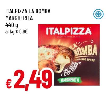 ITALPIZZA LA BOMBA MARGHERITA