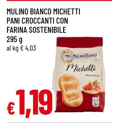 MULINO BIANCO Michetti