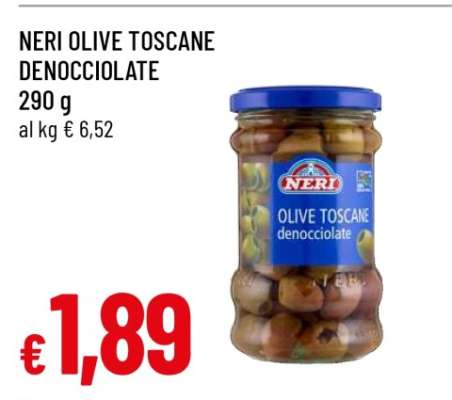 NERI OLIVE TOSCANE DENOCCIOLATE