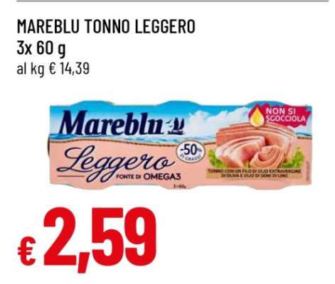 MAREBLU TONNO LEGGERO