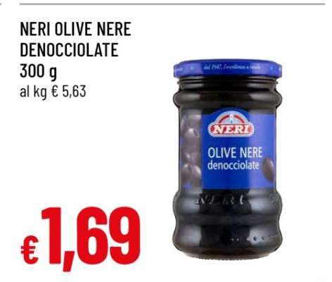 NERI olive nere denocciolate