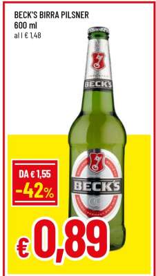 BECK'S BIRRA PILSNER
