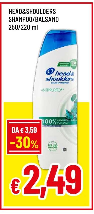 HEAD&SHOULDERS SHAMPOO/BALSAMO