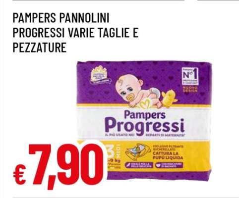 Pampers Pannolini Progressi