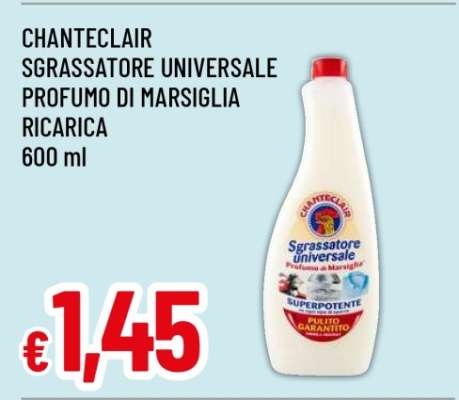 CHANTECLAIR SGRASSATORE UNIVERSALE PROFUMO DI MARSIGLIA RICARICA