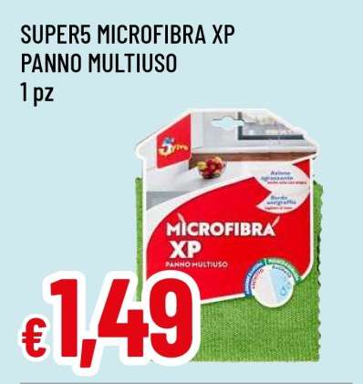 SUPER5 MICROFIBRA XP PANNO MULTIUSO