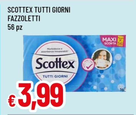 SCOTTEX TUTTI GIORNI FAZZOLETTI