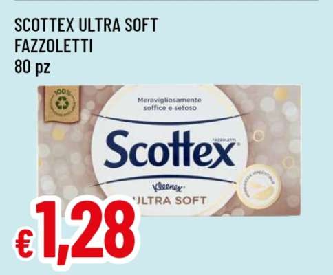 SCOTTEX ULTRA SOFT FAZZOLETTI