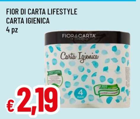 FIOR DI CARTA LIFESTYLE CARTA IGIENICA