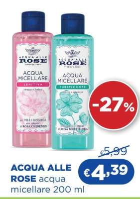 ACQUA ALLE ROSE acqua micellare 200 ml