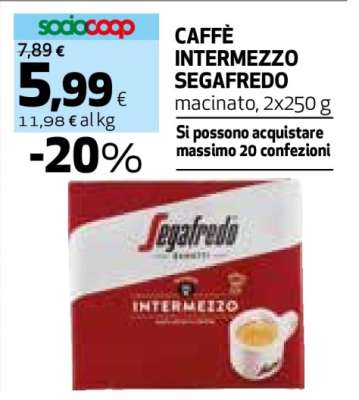 CAFFÈ INTERMEZZO SEGAFREDO