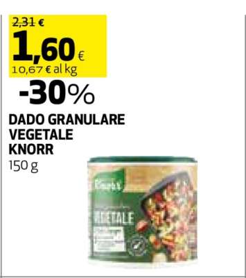 DADO GRANULARE VEGETALE KNORR