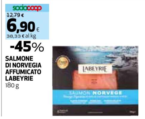 SALMONE DI NORVEGIA AFFUMICATO LABEYRIE
