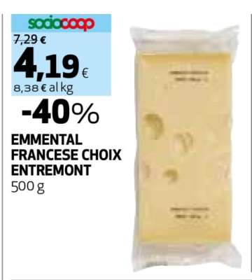 EMMENTAL FRANCESE CHOIX ENTREMONT