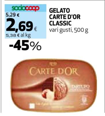 GELATO CARTE D'OR CLASSIC