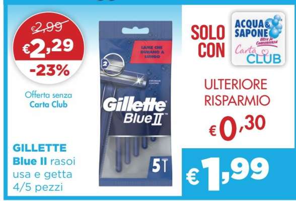 Gillette Blue II