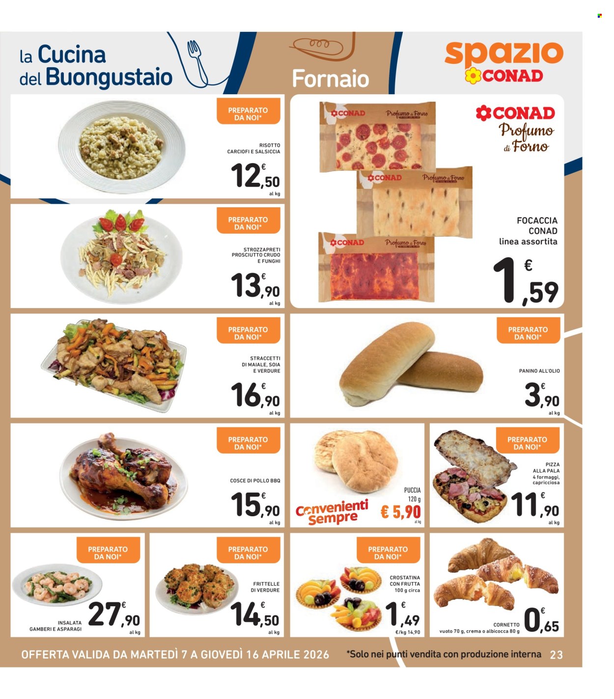 Volantino Spazio Conad - 7/4/2026 - 16/4/2026. Pagina 23