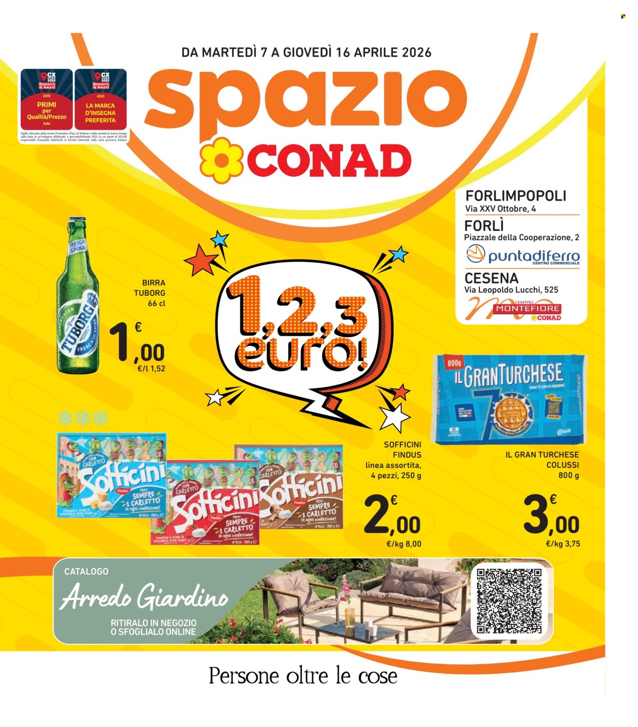 Volantino Spazio Conad - 7/4/2026 - 16/4/2026. Pagina 1