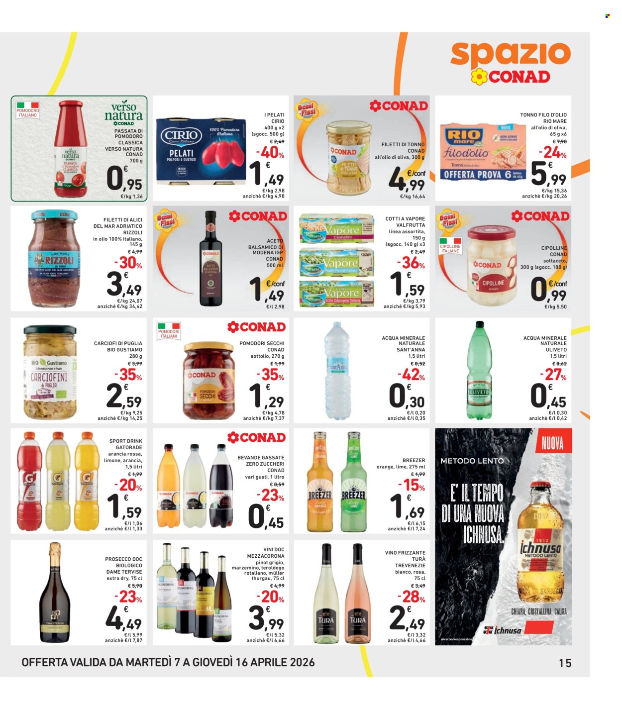 Volantino Spazio Conad - 7/4/2026 - 16/4/2026. Pagina 15
