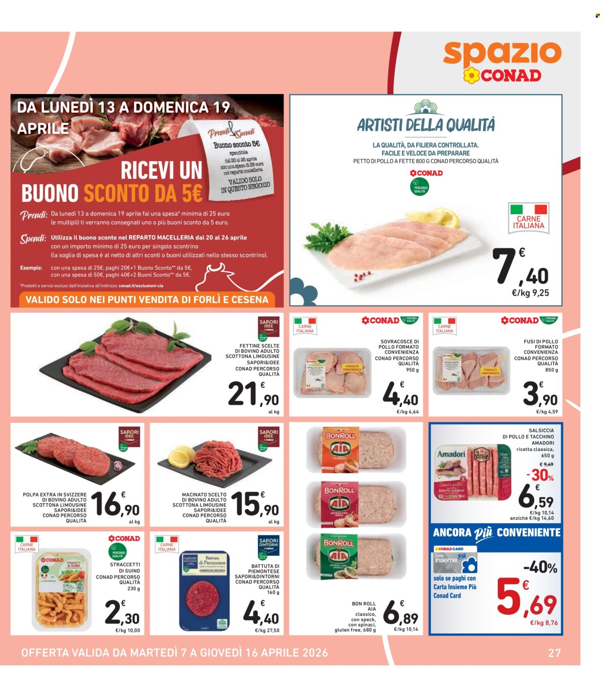 Volantino Spazio Conad - 7/4/2026 - 16/4/2026. Pagina 27