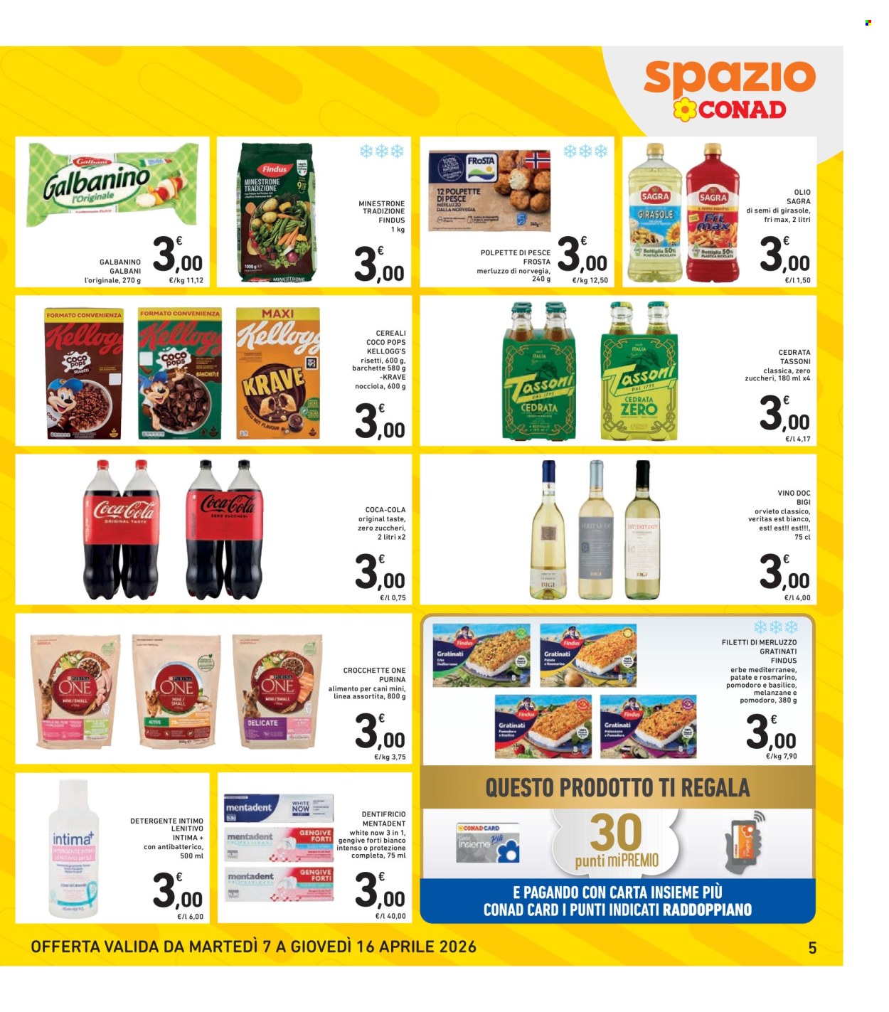 Volantino Spazio Conad - 7/4/2026 - 16/4/2026. Pagina 5