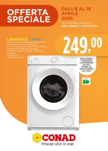 Volantino Conad - 8/4/2026 - 19/4/2026.