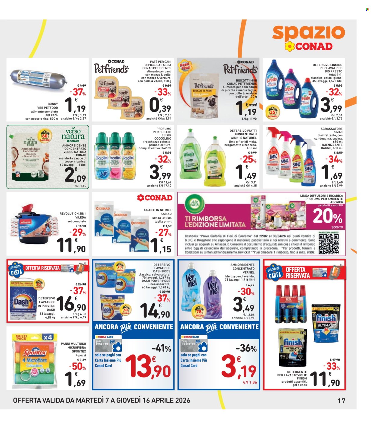 Volantino Spazio Conad - 7/4/2026 - 16/4/2026. Pagina 17