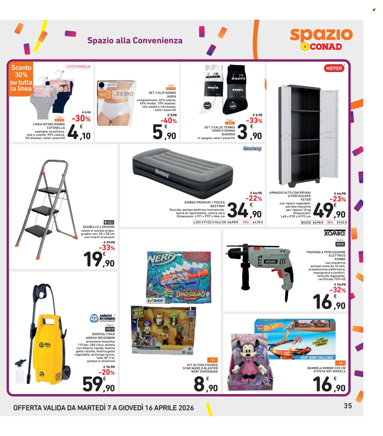 Volantino Spazio Conad - 7/4/2026 - 16/4/2026. Pagina 35