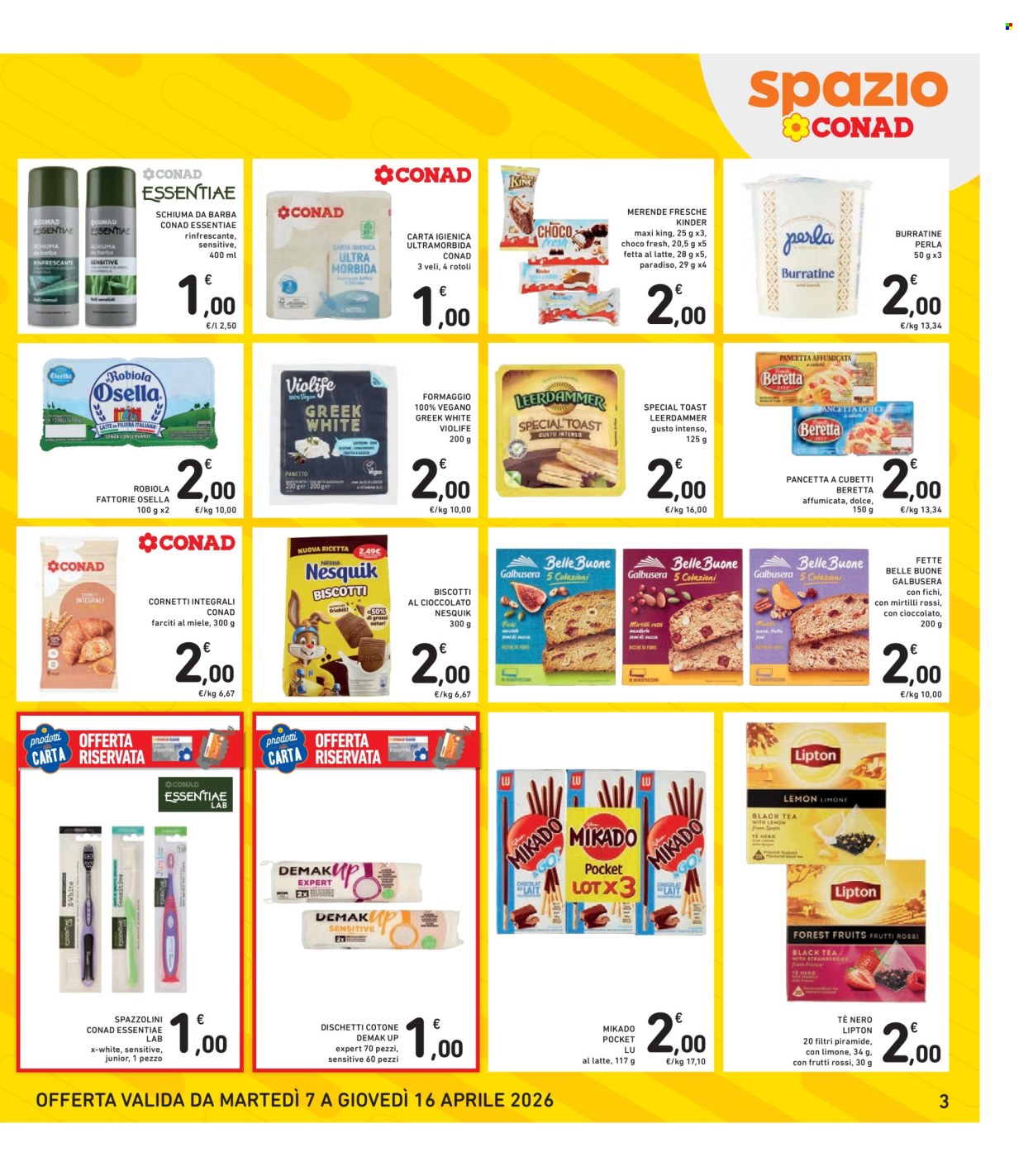 Volantino Spazio Conad - 7/4/2026 - 16/4/2026. Pagina 3