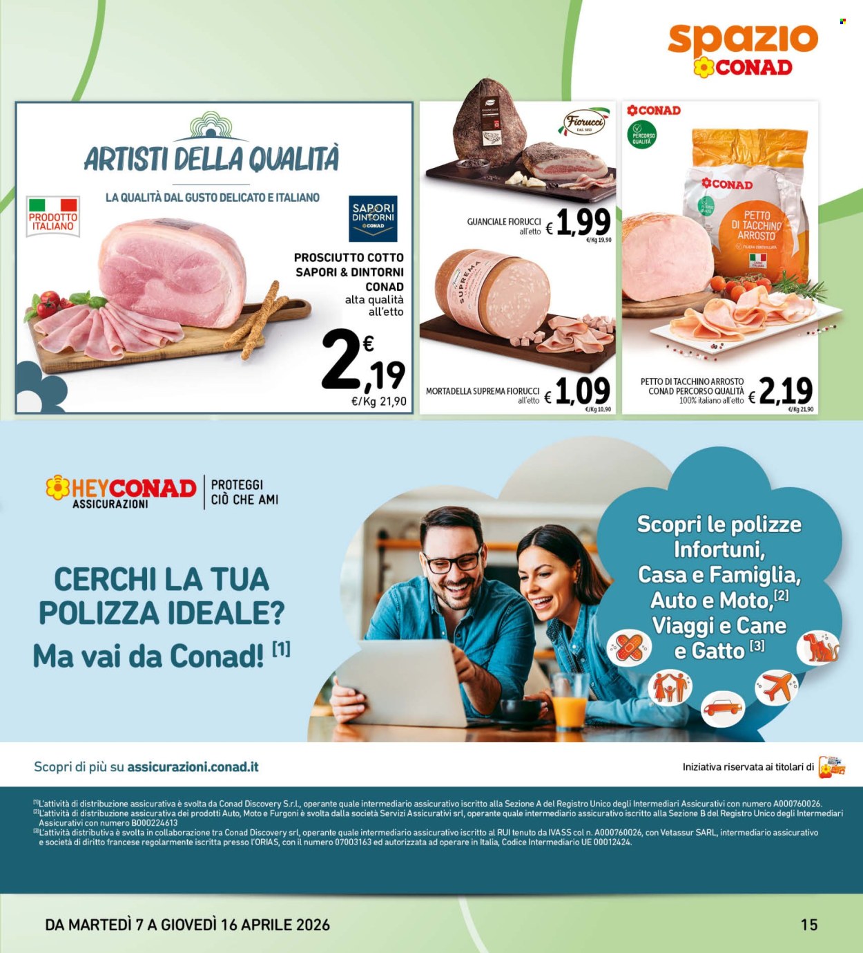 Volantino Spazio Conad - 7/4/2026 - 16/4/2026. Pagina 15