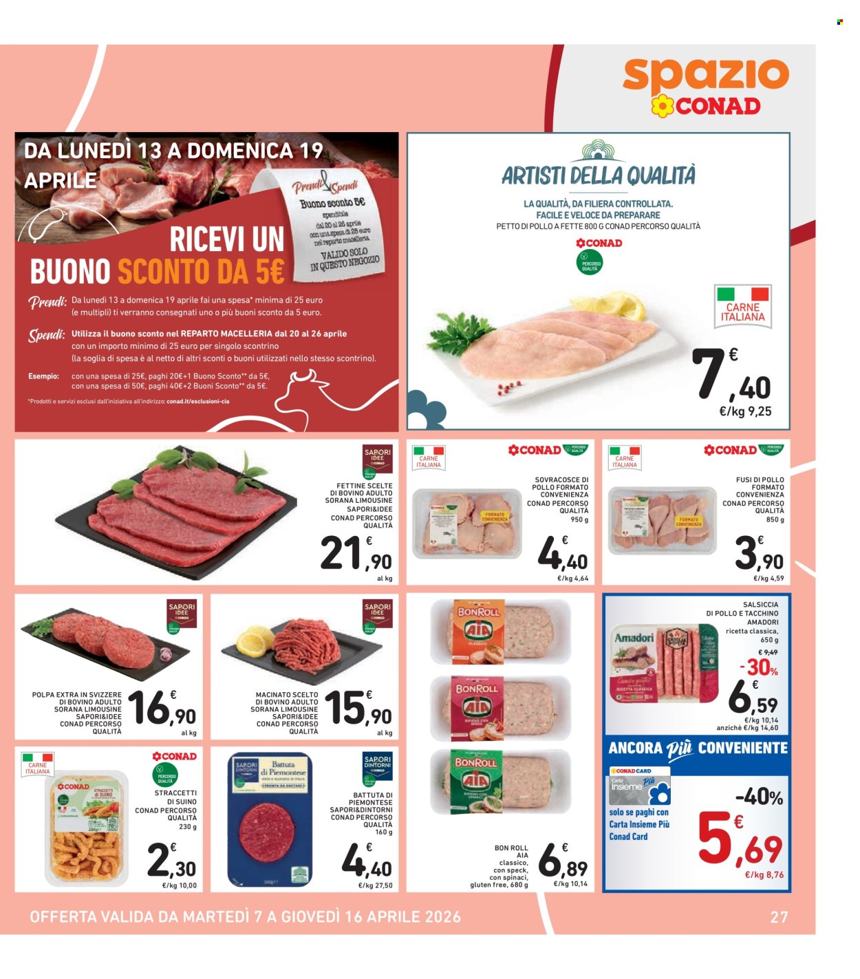Volantino Spazio Conad - 7/4/2026 - 16/4/2026. Pagina 27