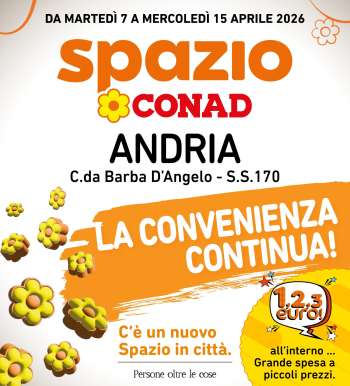 Volantino Spazio Conad - 7/4/2026 - 15/4/2026.