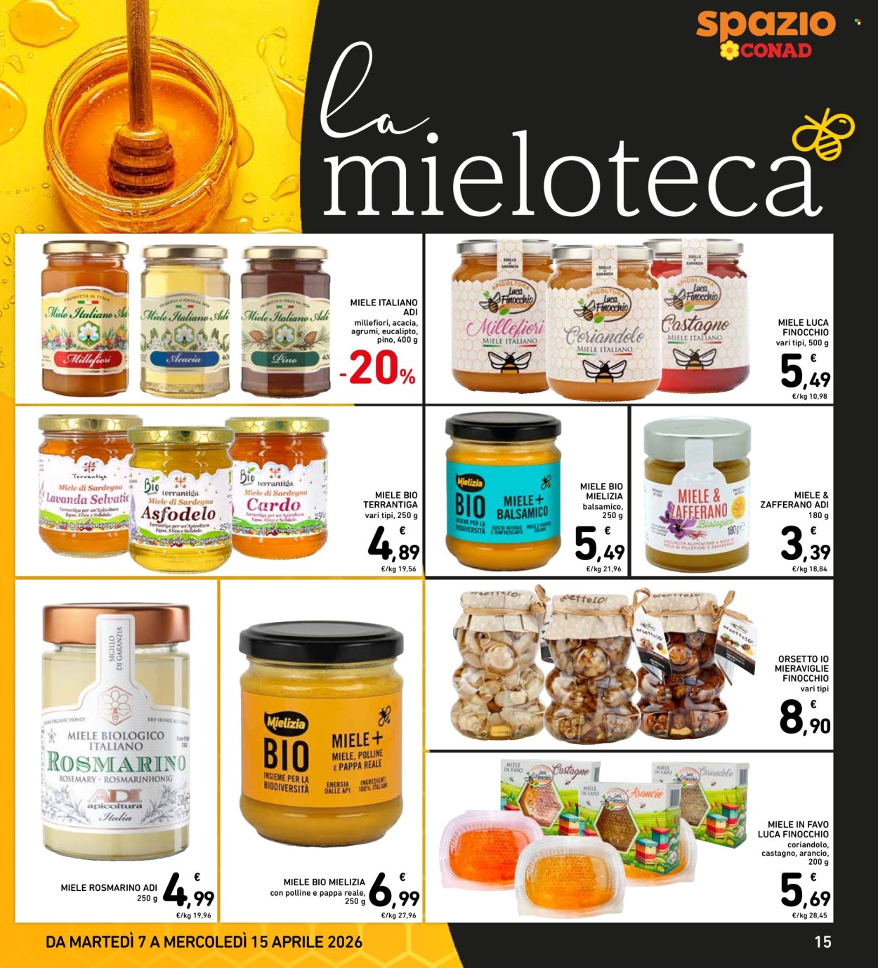 Volantino Spazio Conad - 7/4/2026 - 15/4/2026. Pagina 15