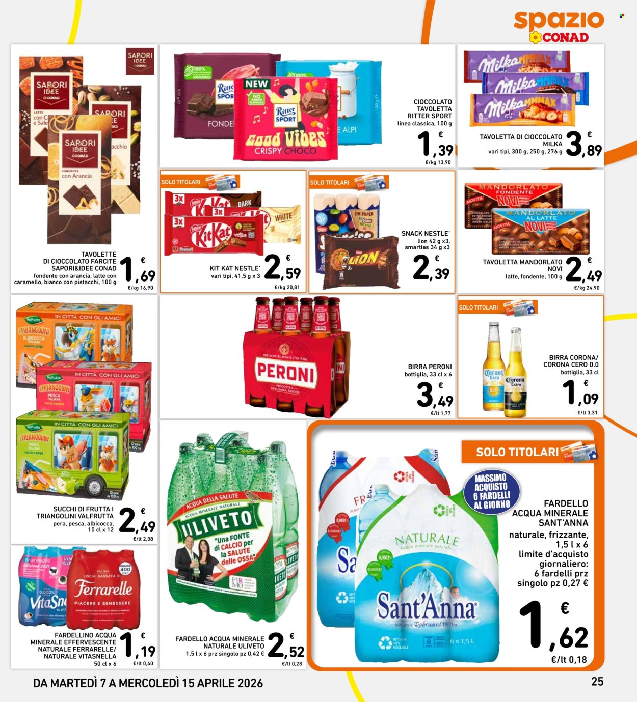Volantino Spazio Conad - 7/4/2026 - 15/4/2026. Pagina 25
