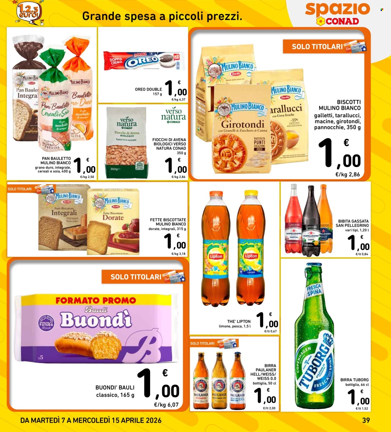 Volantino Spazio Conad - 7/4/2026 - 15/4/2026. Pagina 39
