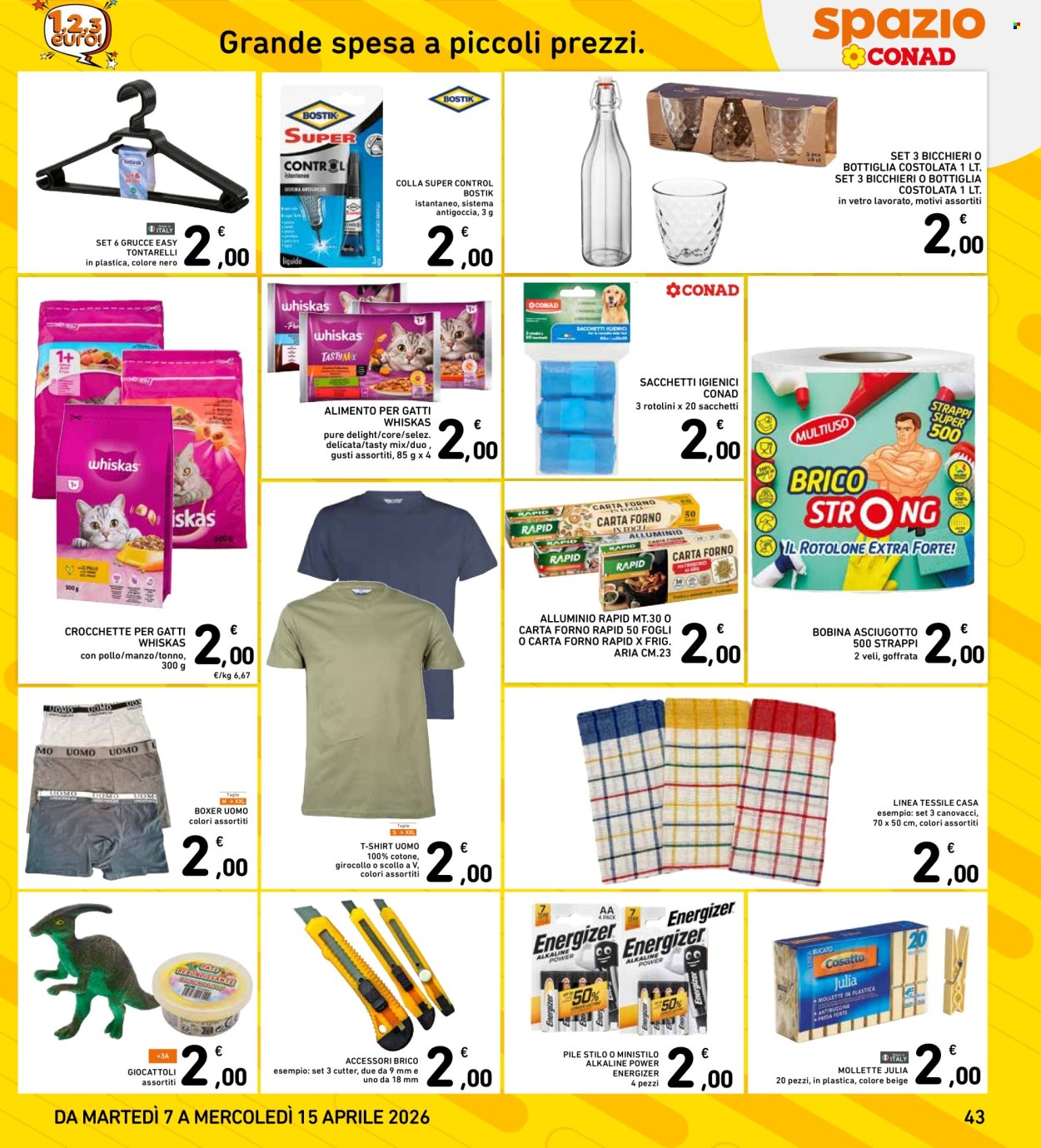 Volantino Spazio Conad - 7/4/2026 - 15/4/2026. Pagina 43