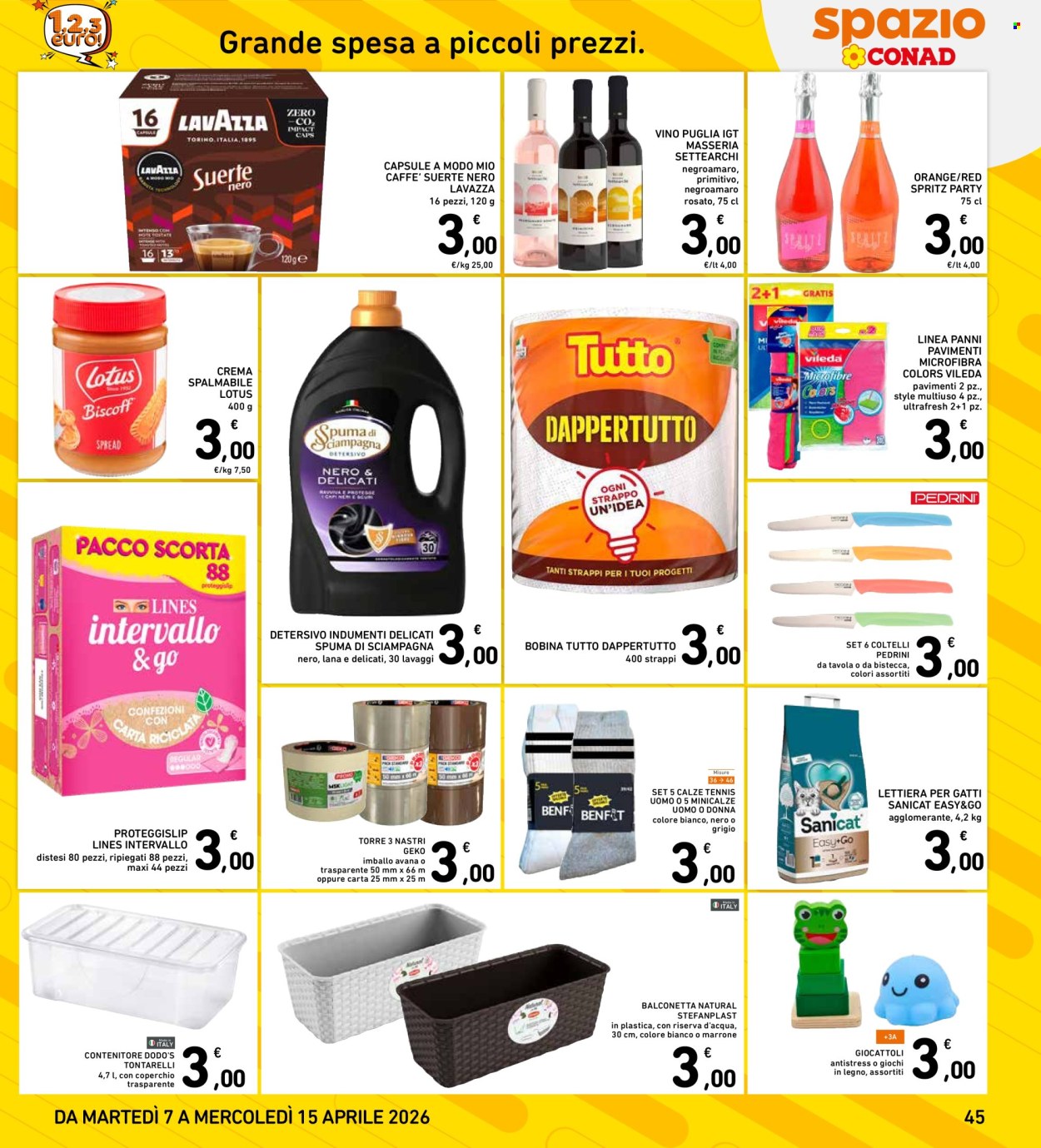 Volantino Spazio Conad - 7/4/2026 - 15/4/2026. Pagina 45