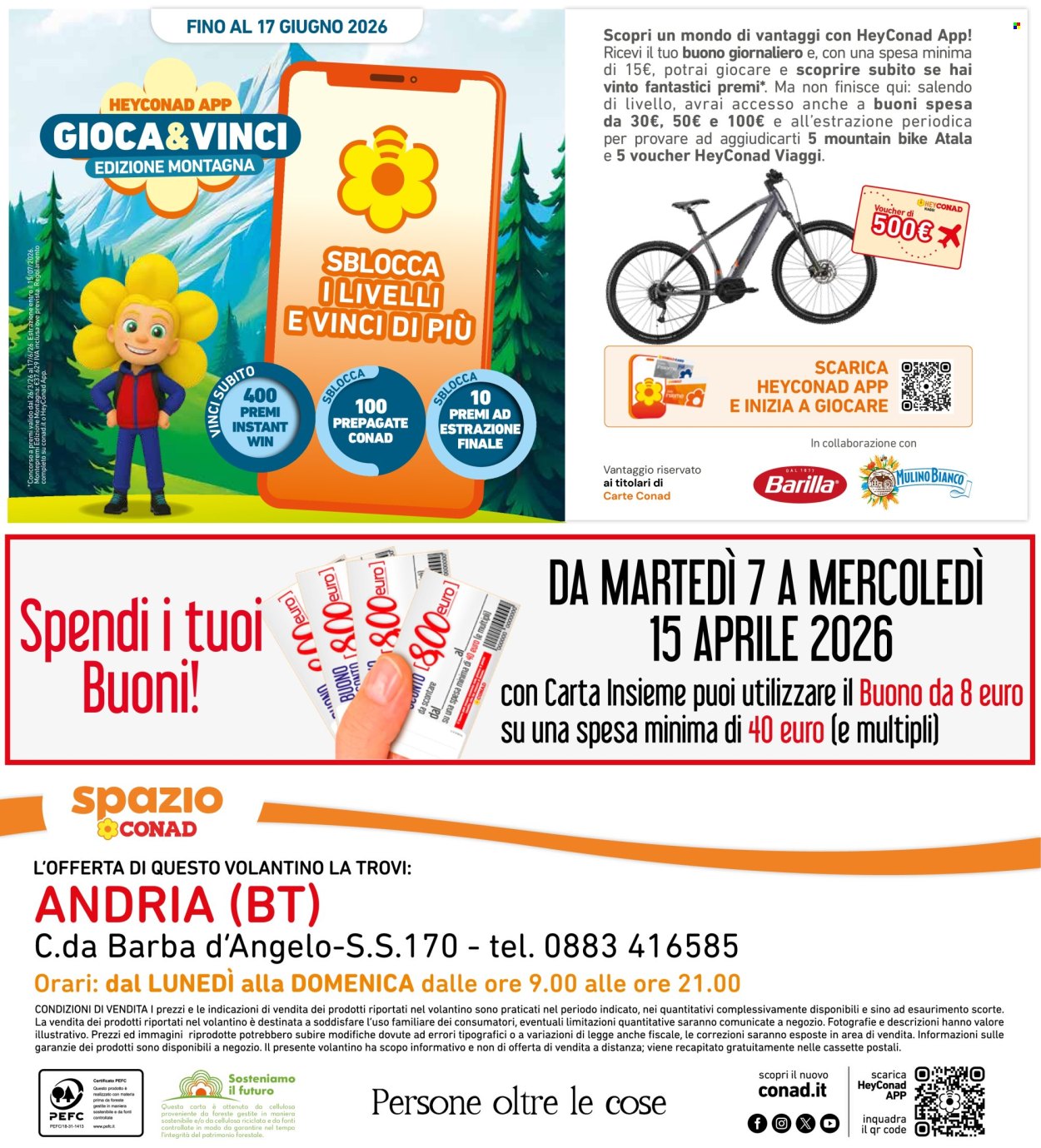 Volantino Spazio Conad - 7/4/2026 - 15/4/2026. Pagina 48