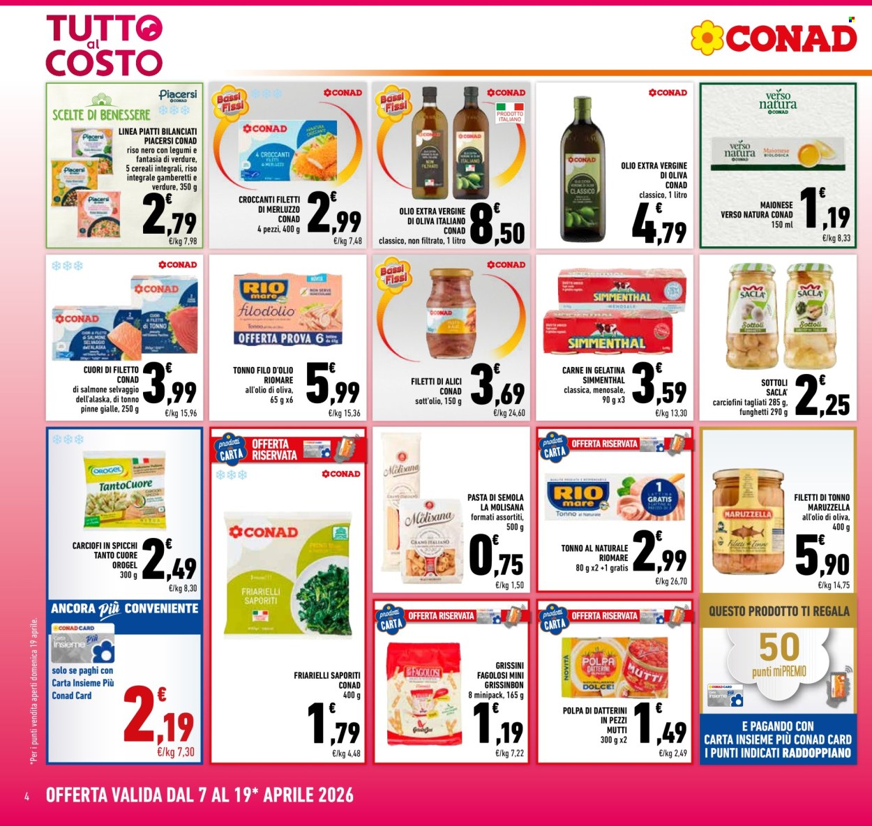 Volantino Conad - 7/4/2026 - 19/4/2026. Pagina 4