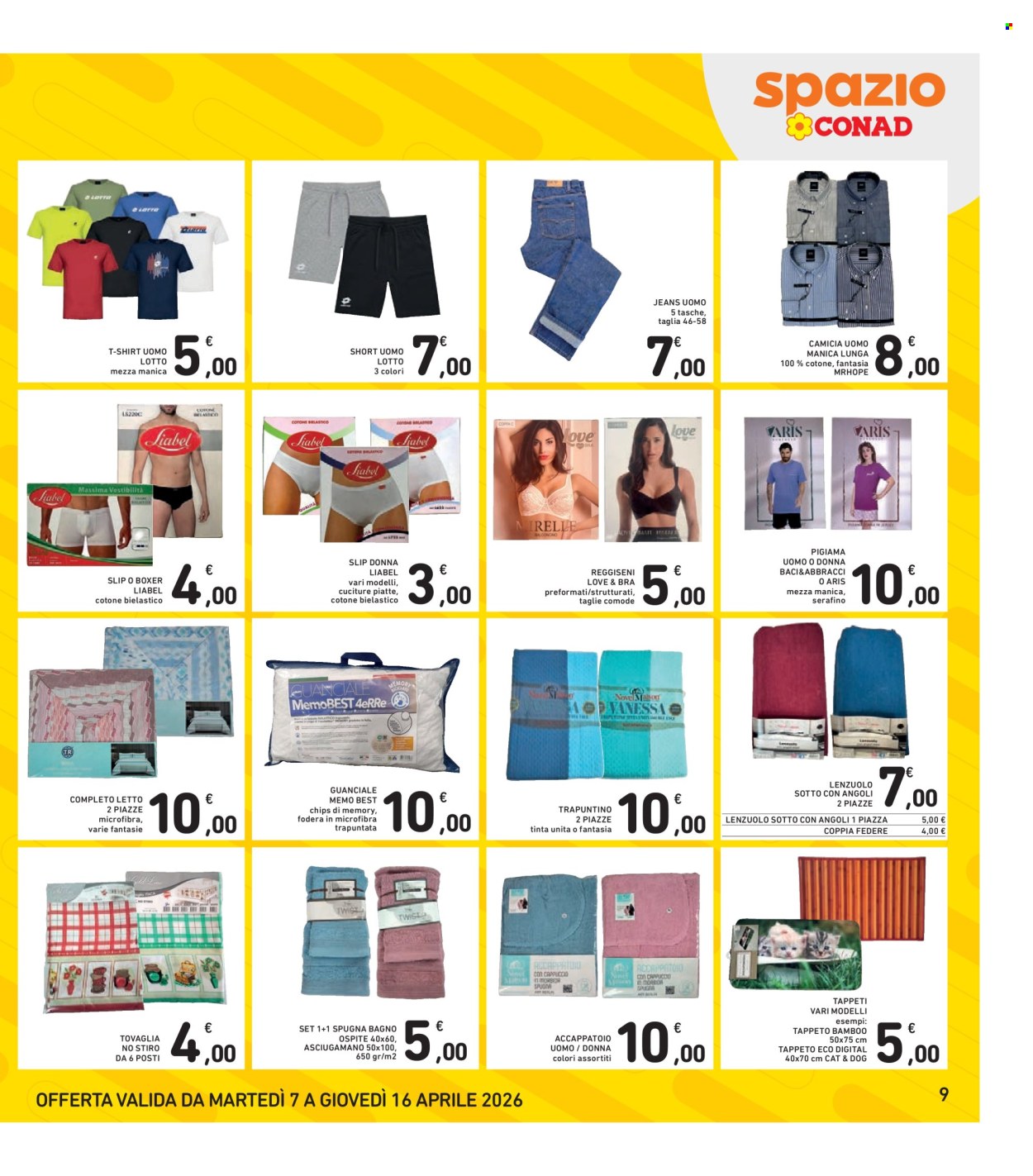 Volantino Spazio Conad - 7/4/2026 - 16/4/2026. Pagina 9