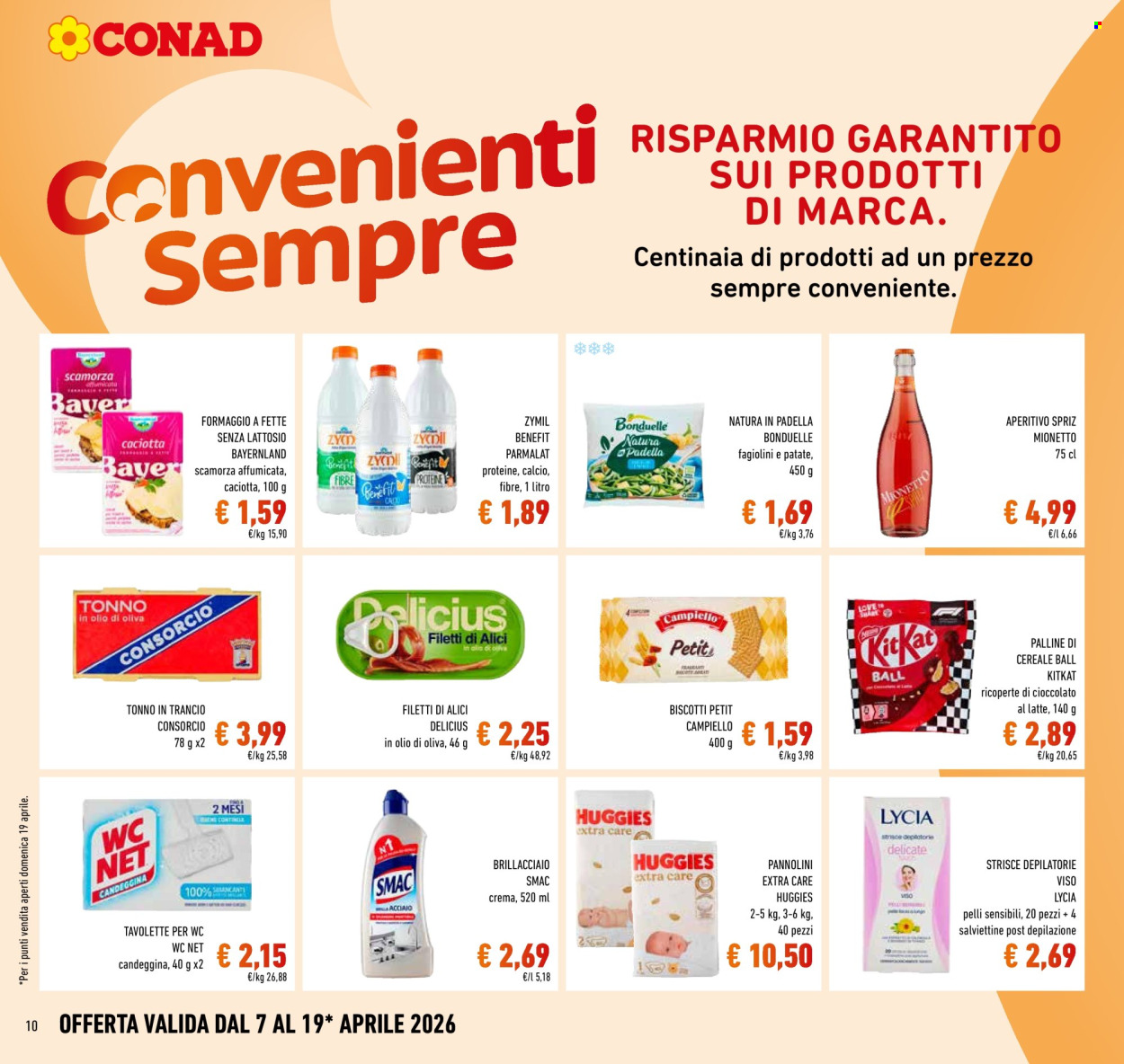 Volantino Conad - 7/4/2026 - 19/4/2026. Pagina 10