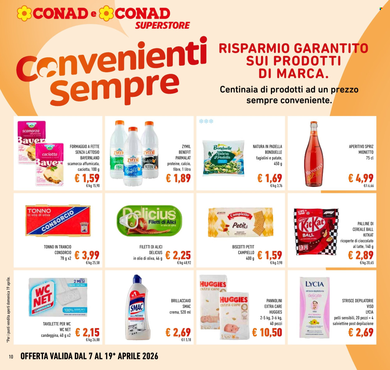Volantino Conad Superstore - 7/4/2026 - 19/4/2026. Pagina 10