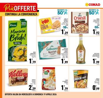 Volantino Conad - 8/4/2026 - 19/4/2026.
