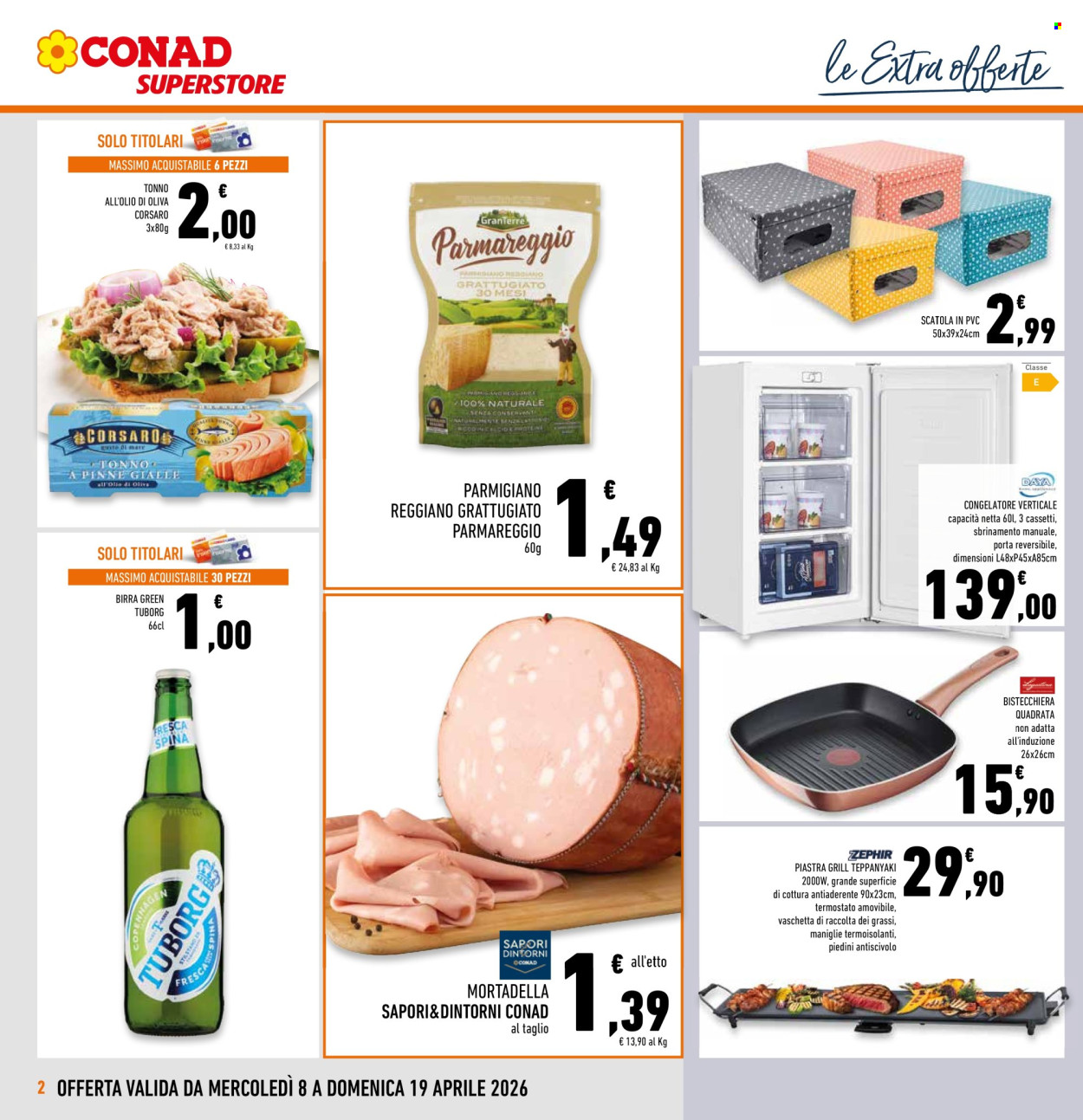 Volantino Conad Superstore - 8/4/2026 - 19/4/2026. Pagina 2