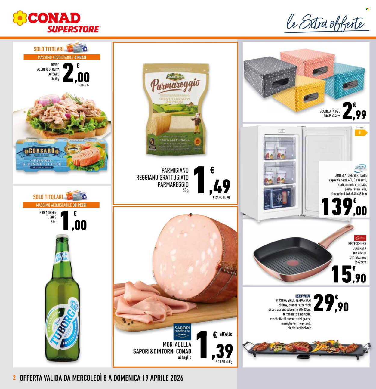 Volantino Conad Superstore - 8/4/2026 - 19/4/2026. Pagina 2