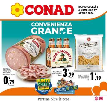 Volantino Conad - 8/4/2026 - 19/4/2026.
