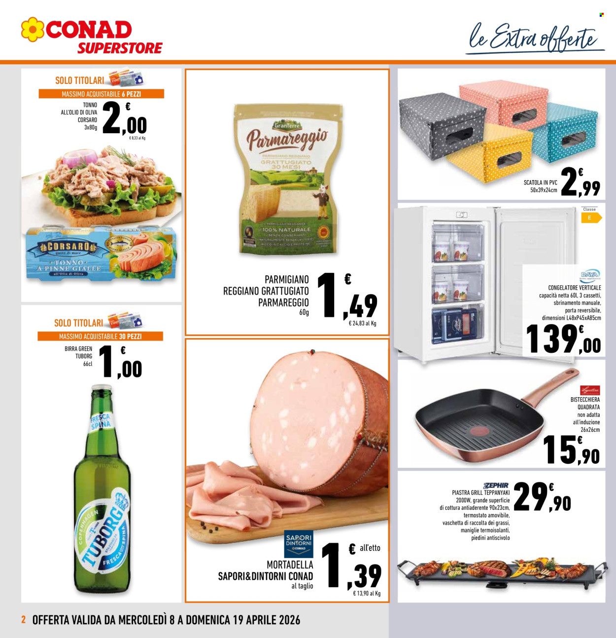 Volantino Conad Superstore - 8/4/2026 - 19/4/2026. Pagina 2