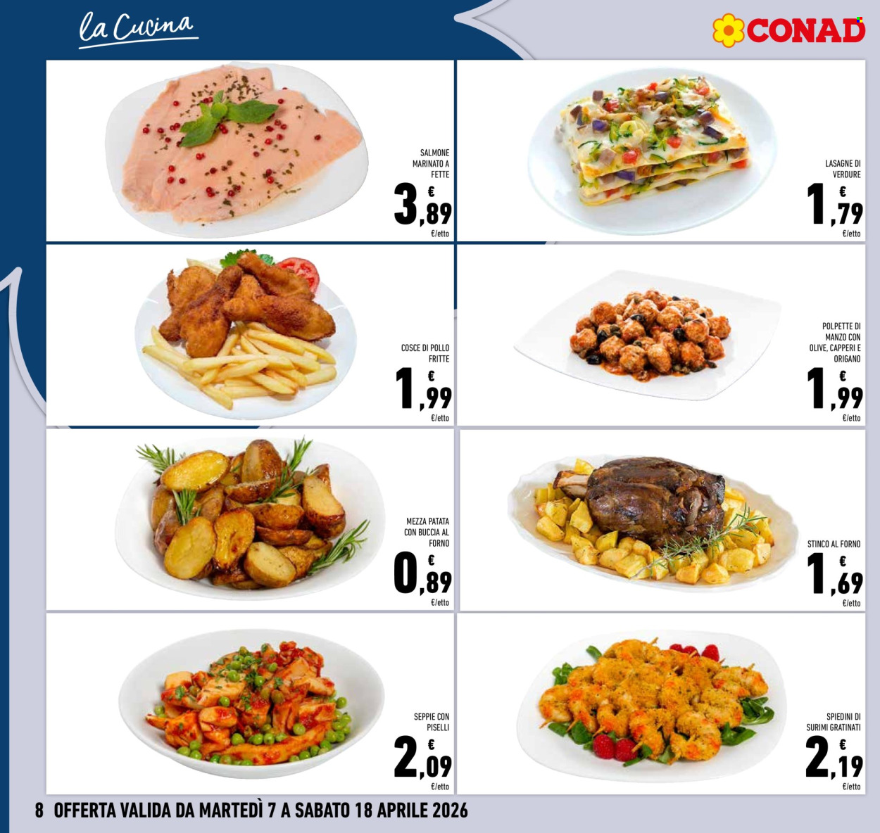 Volantino Conad - 7/4/2026 - 18/4/2026. Pagina 8