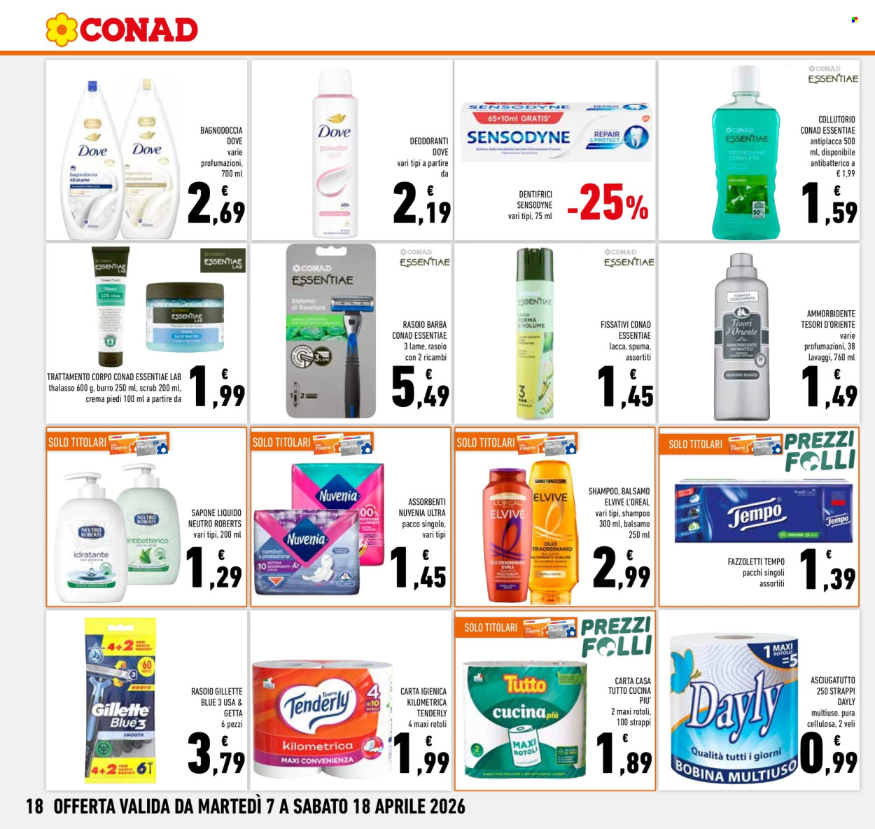 Volantino Conad - 7/4/2026 - 18/4/2026. Pagina 18