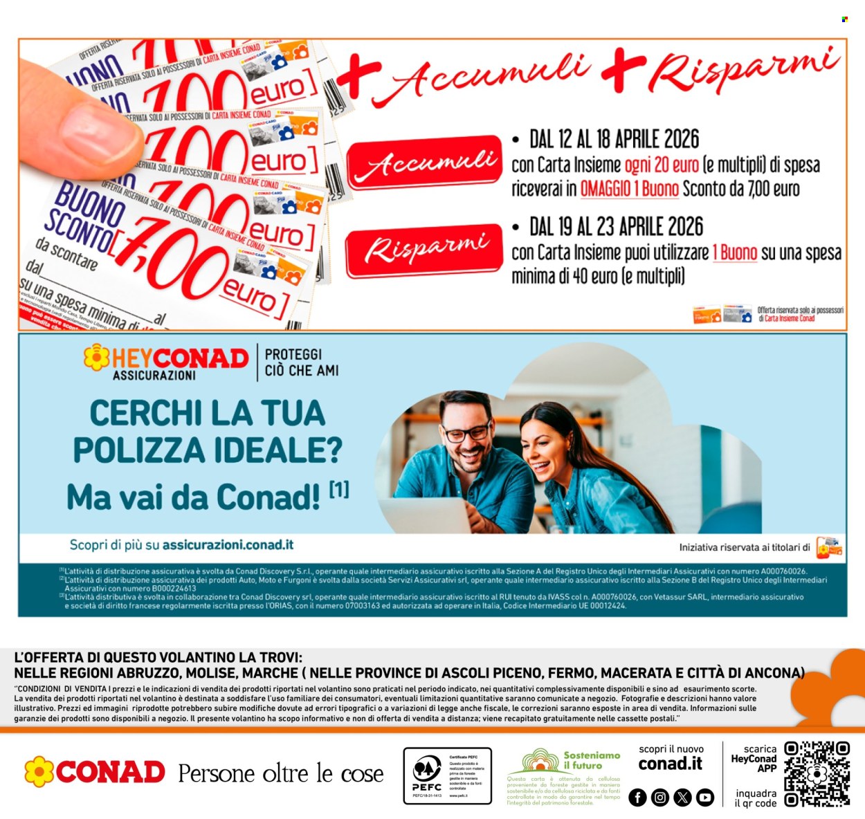 Volantino Conad - 7/4/2026 - 18/4/2026. Pagina 20